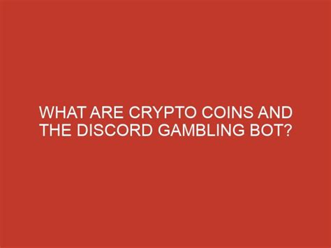 crypto gambling discord